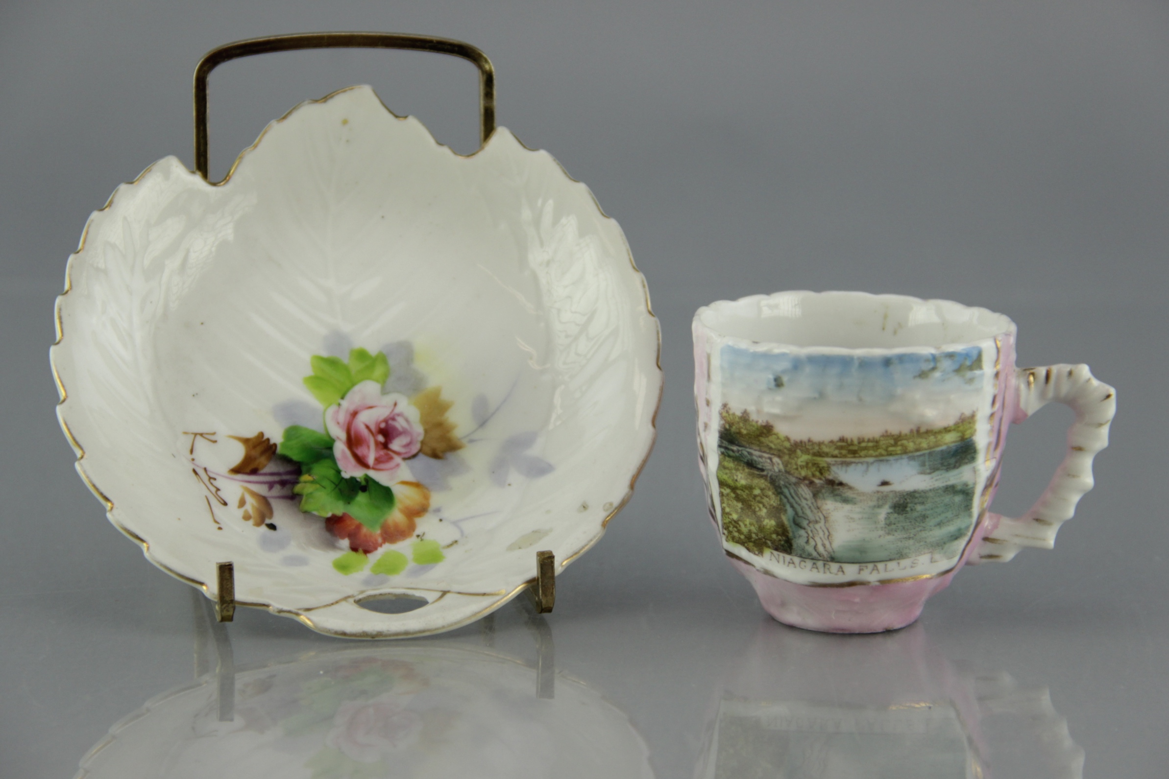 Assorted China Plates, Teacups and Saucers