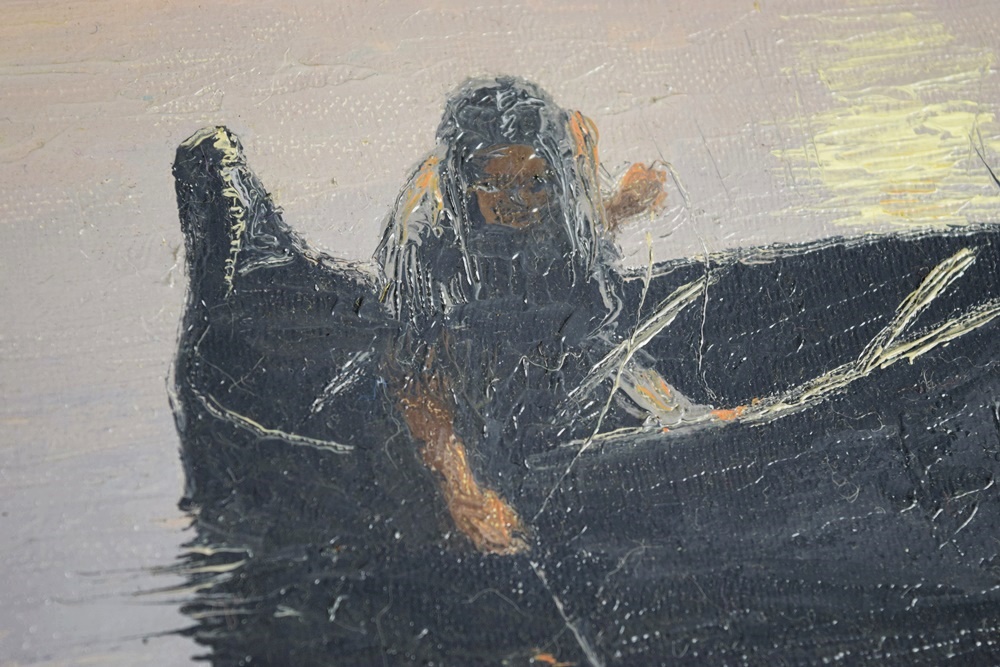 Jacob Pfieffer Original Oil Painting on Board