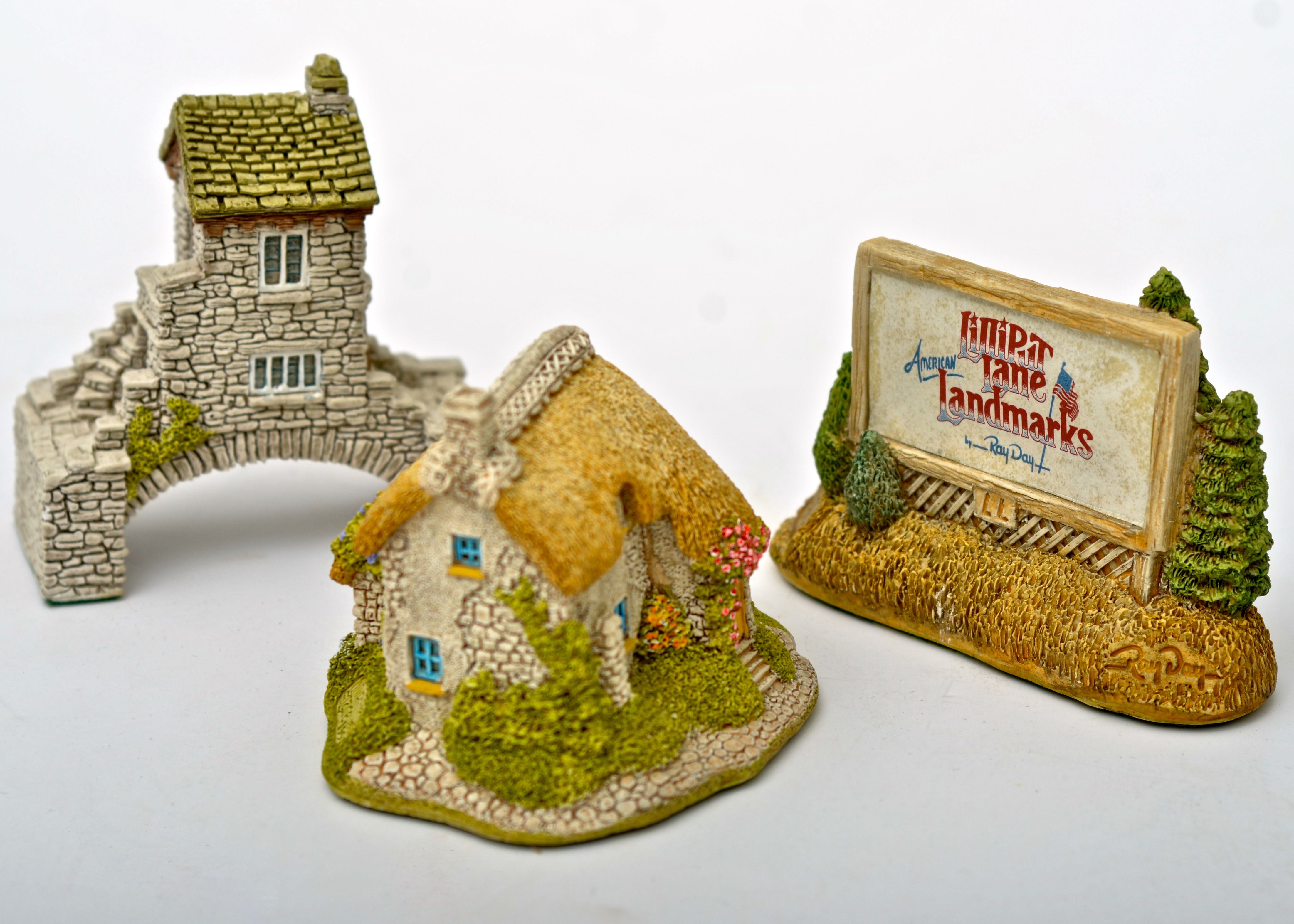 A Collection of Lilliput Lane Collectibles