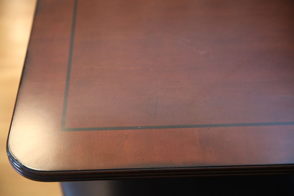 Reproduction Duncan Phyfe Style Dining Table & Chairs