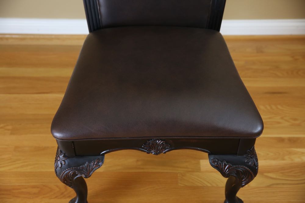 Reproduction Duncan Phyfe Style Dining Table & Chairs