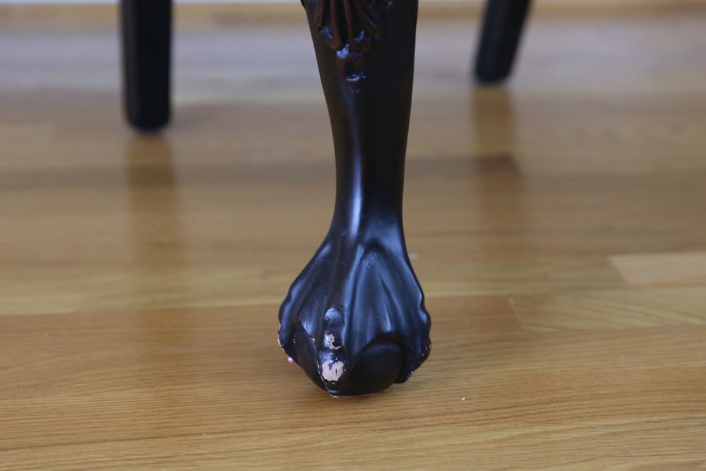 Reproduction Duncan Phyfe Style Dining Table & Chairs