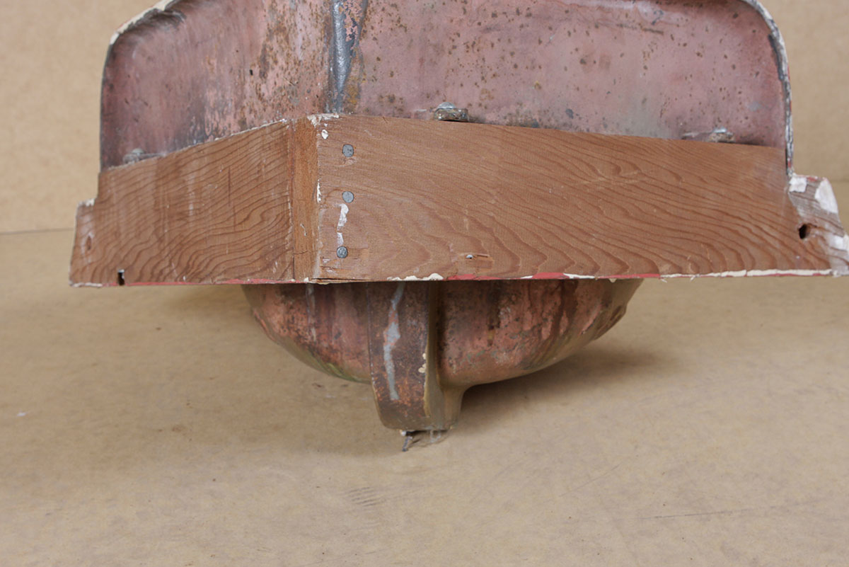 Cast Iron Antique Corner Sink