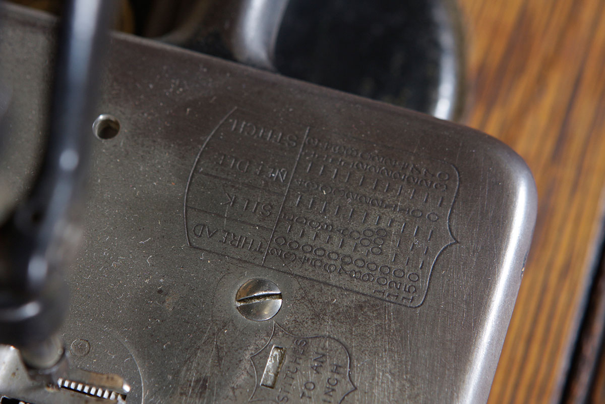 Willcox and Gibbs Treadle Sewing Machine