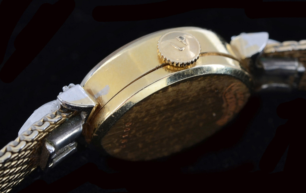 Lucien Piccard 14K Gold and Gold Filled Diamond Bracelet