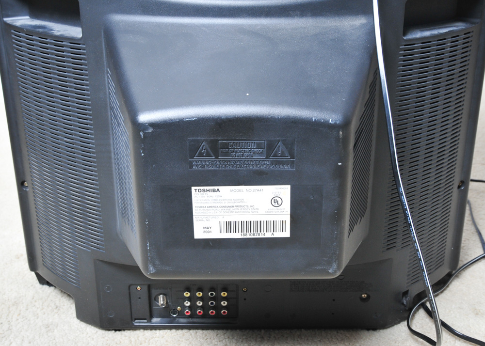 Toshiba Television Allegro DVD and VHS Player