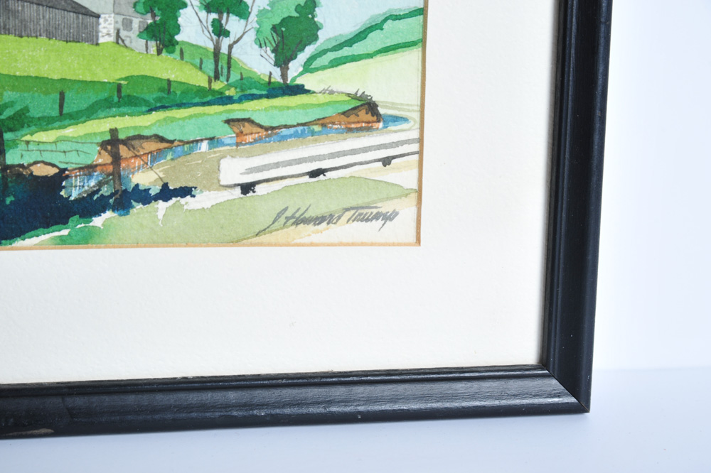 J. Howard Trump Watercolor