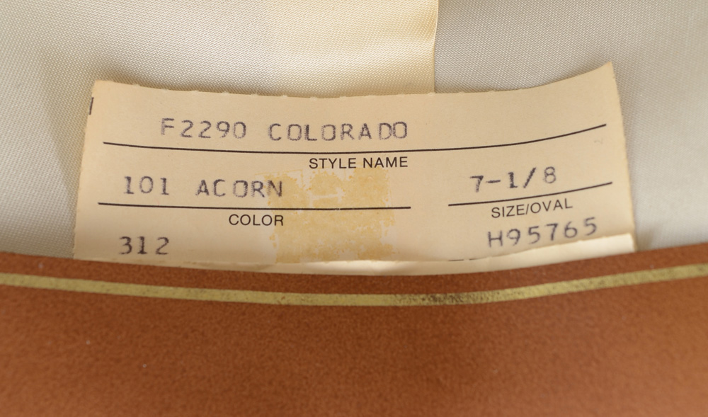 Stetson 4X Beaver Fur Felt Cowboy Hat