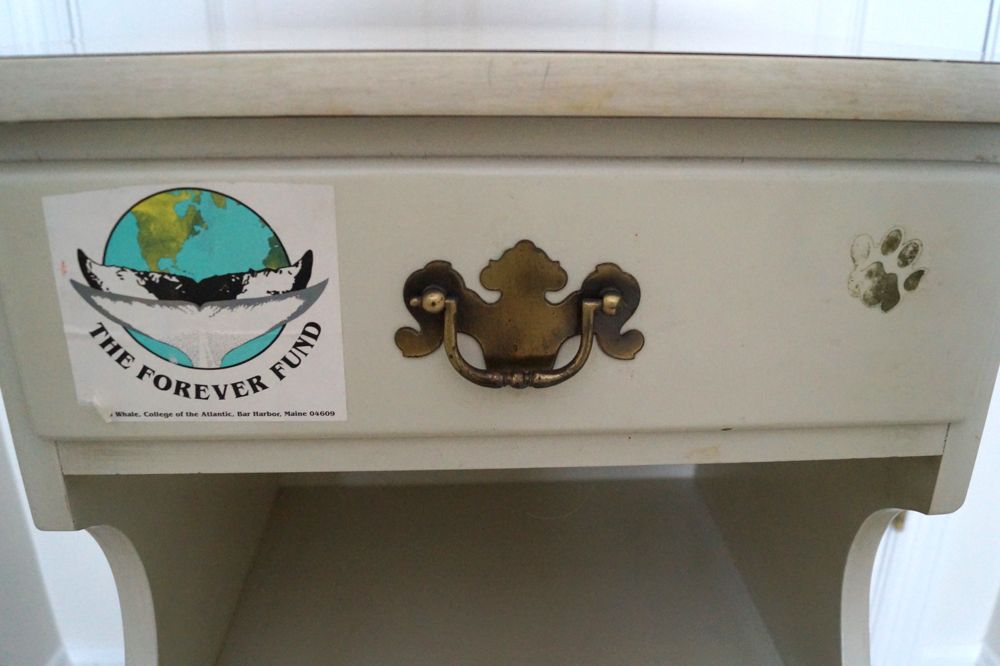 Vintage Ethan Allen Bedside Table