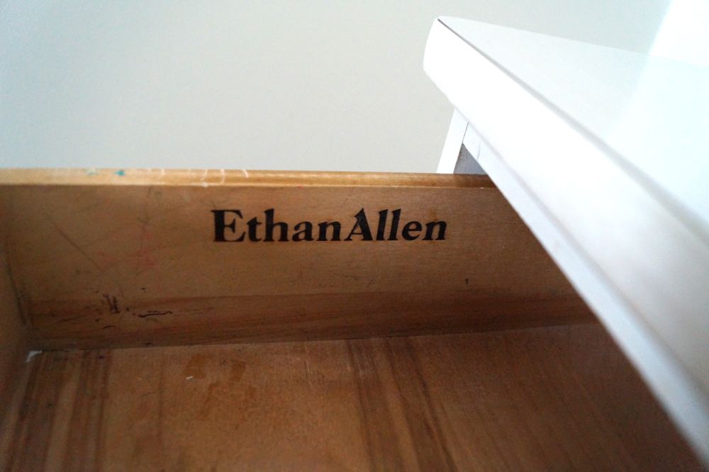 Vintage Ethan Allen Bedside Table