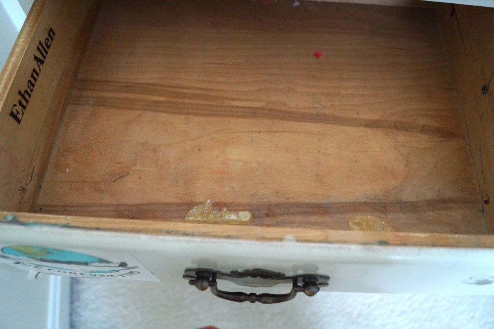 Vintage Ethan Allen Bedside Table