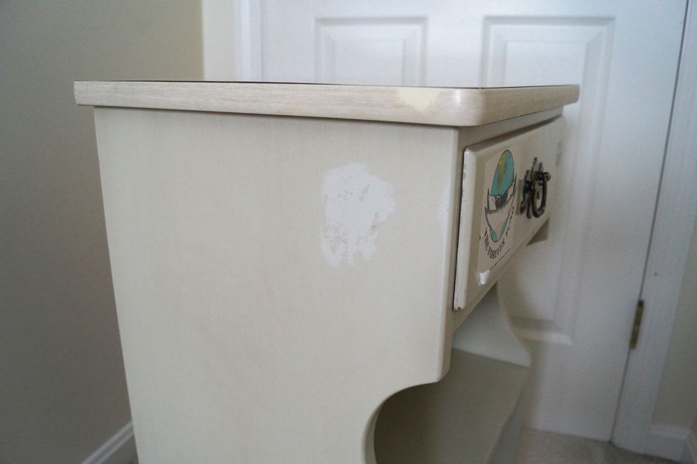 Vintage Ethan Allen Bedside Table