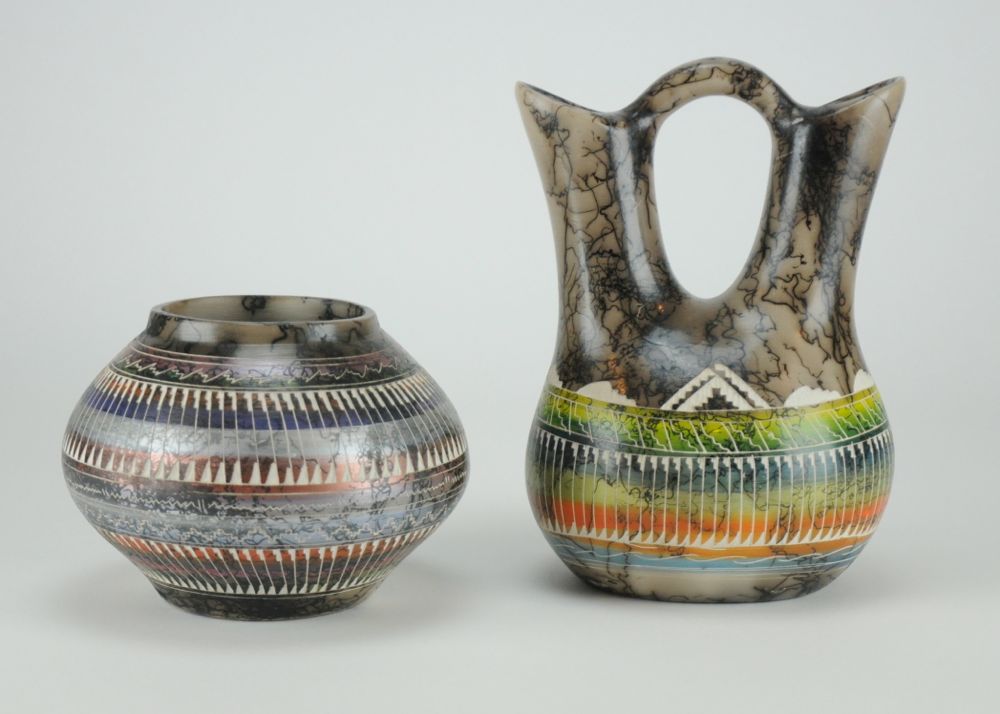 Fred Harvey Trading Co. Native American Pottery