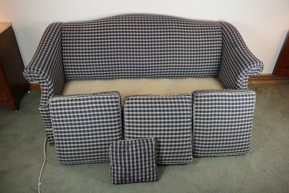 Clayton Marcus Camel Back Sofa