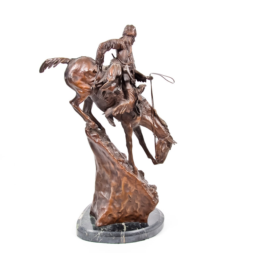 Remington "Scout" Bronze Sculpture