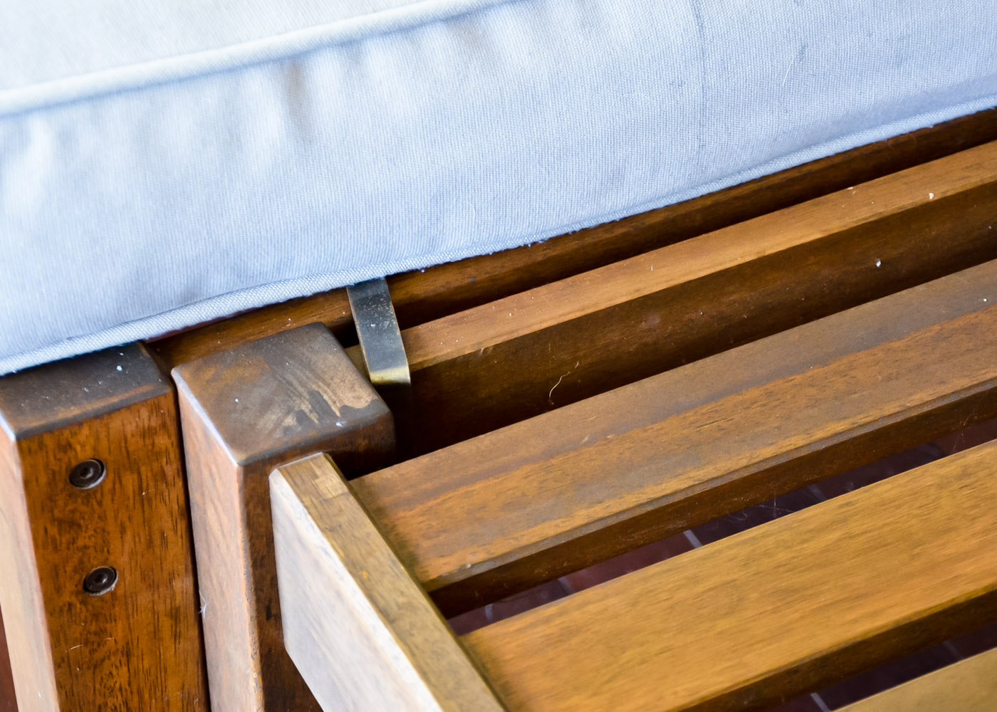 Pottery Barn Indoor/Outdoor Teak Sectional Sofa