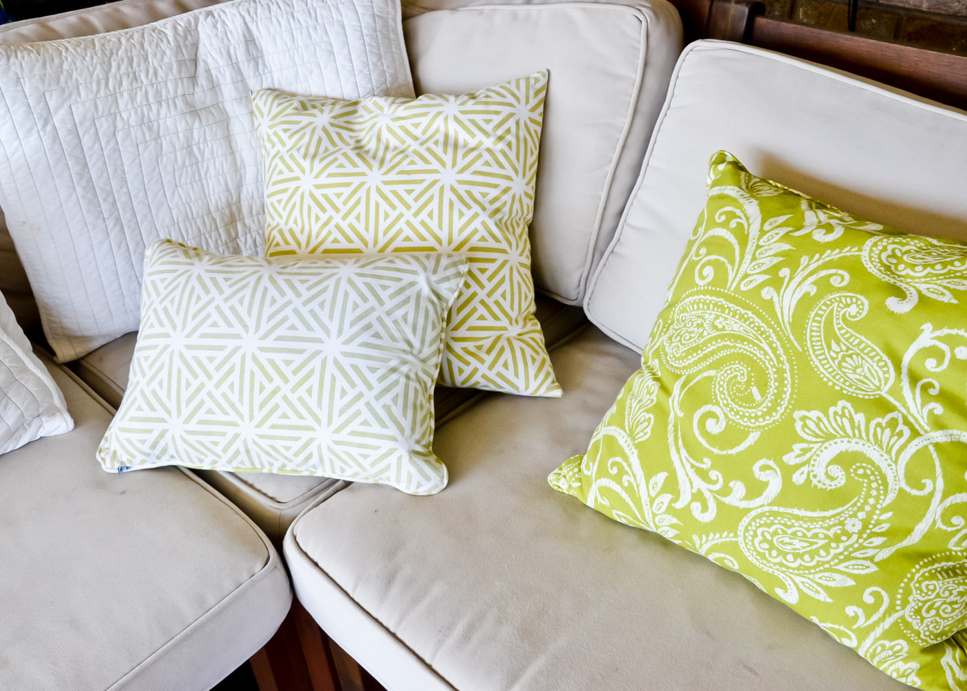 Pottery Barn Indoor/Outdoor Teak Sectional Sofa