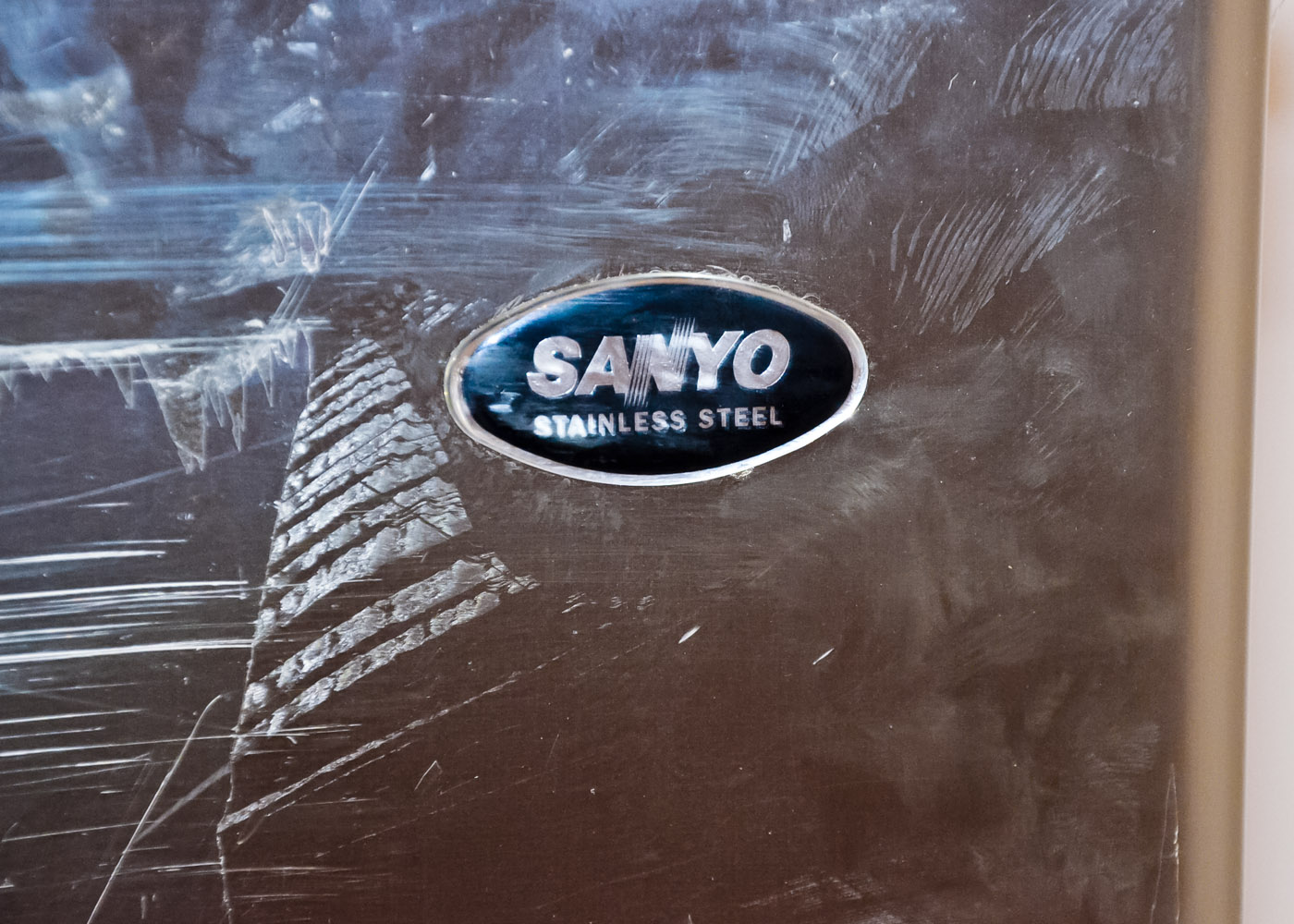 Sanyo Stainless Steel Mini Fridge