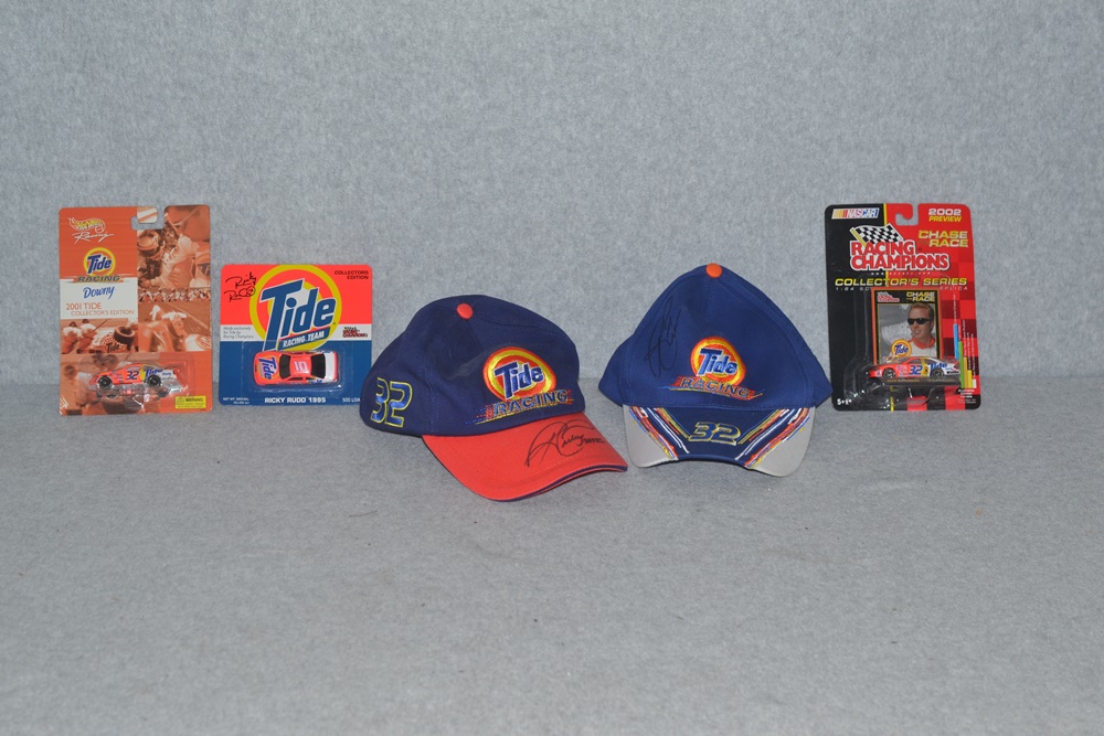 Ricky Rudd Autographed Nascar Tide Racing Collectibles