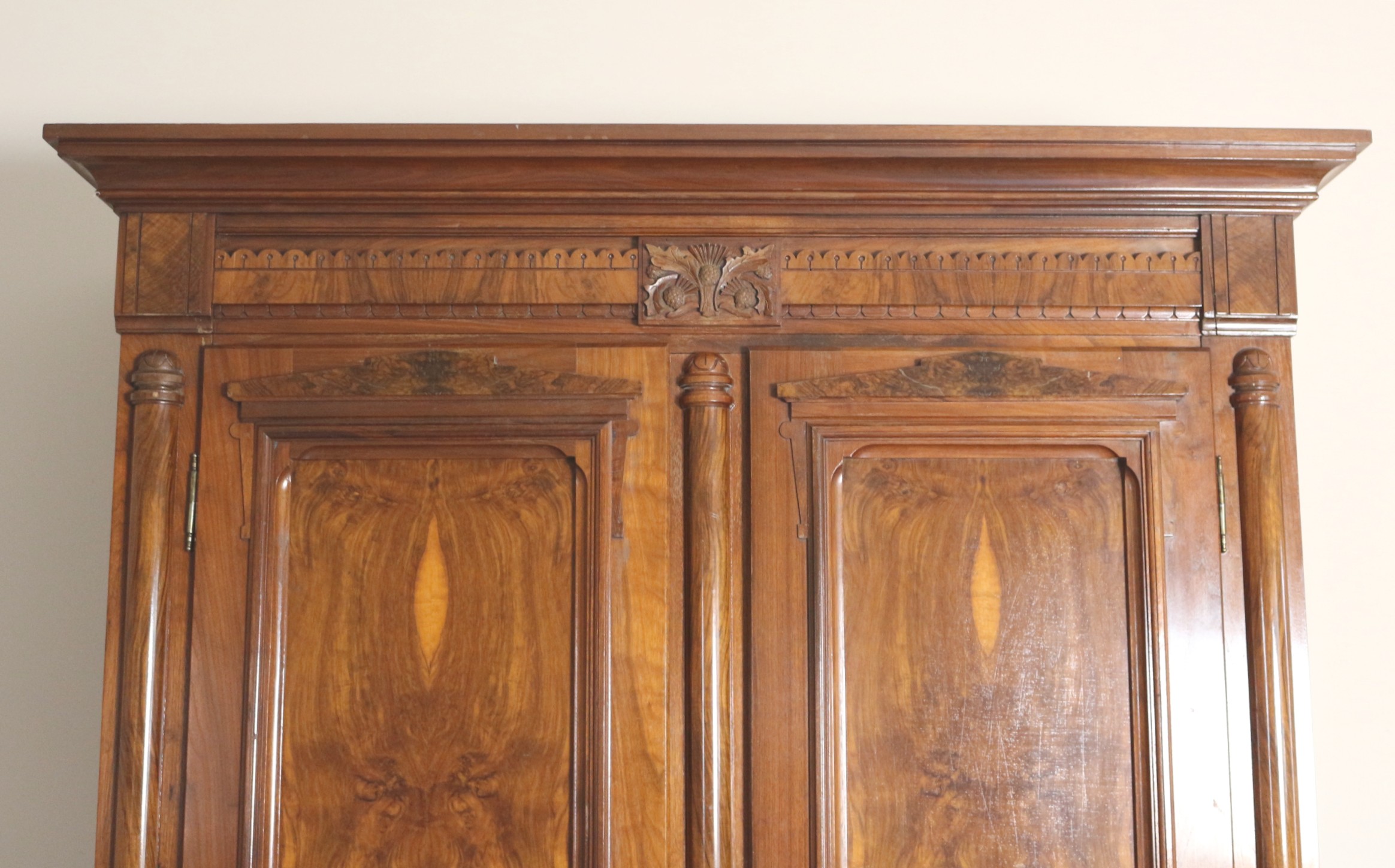 Antique Victorian Eastlake Armoire or Wardrobe