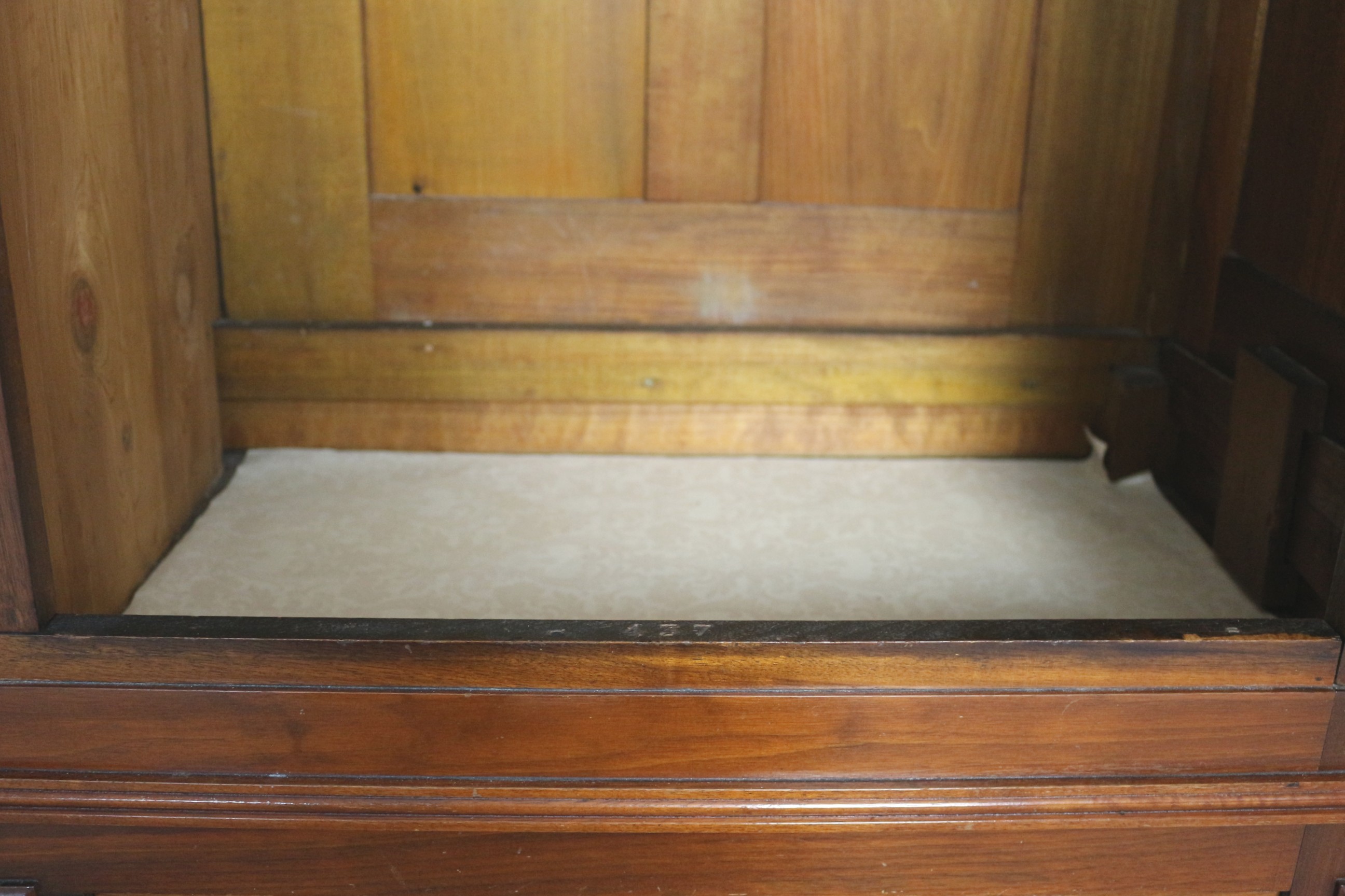 Antique Victorian Eastlake Armoire or Wardrobe