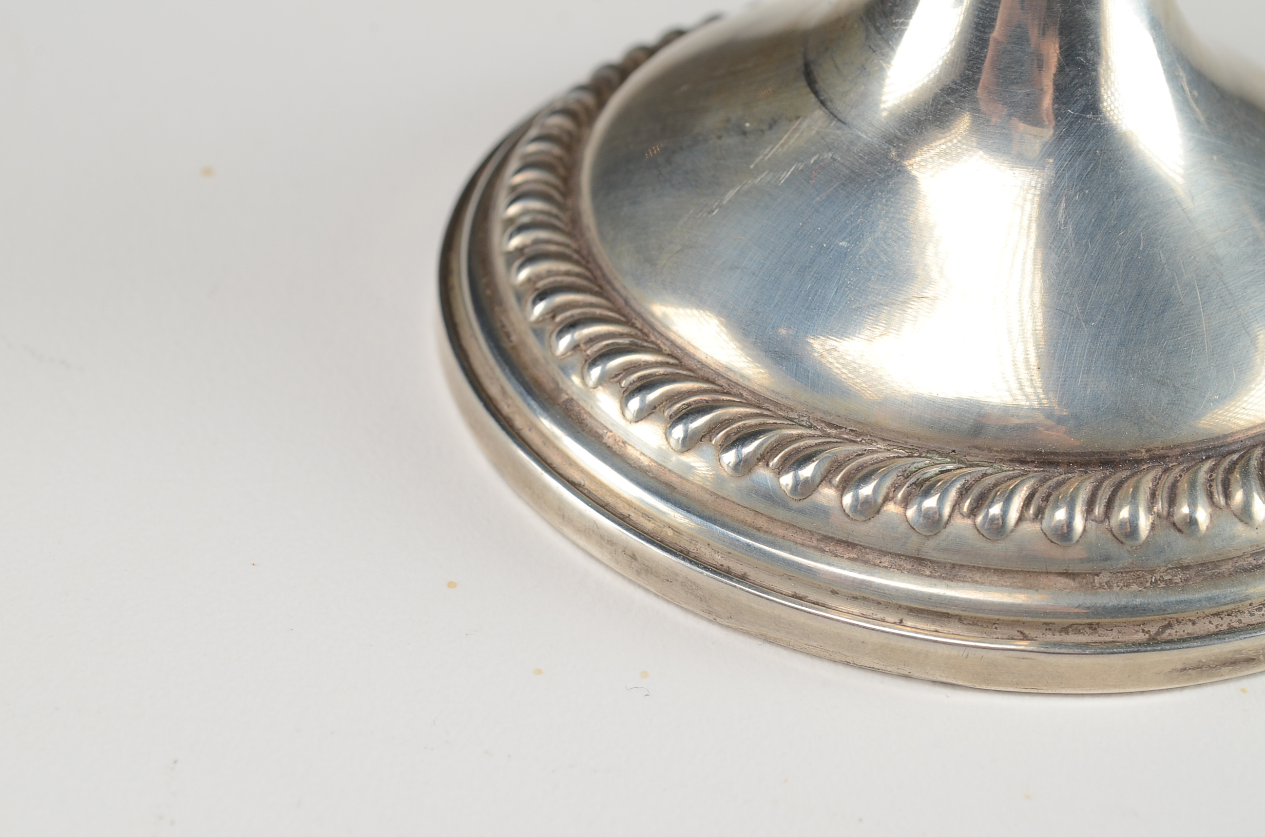 Empire Sterling Weighted Candle Holders