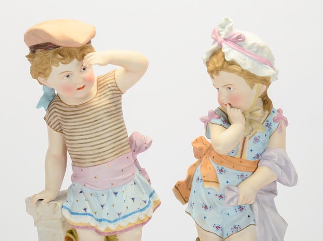 Turn-of-the-Century German Bisque Figurines
