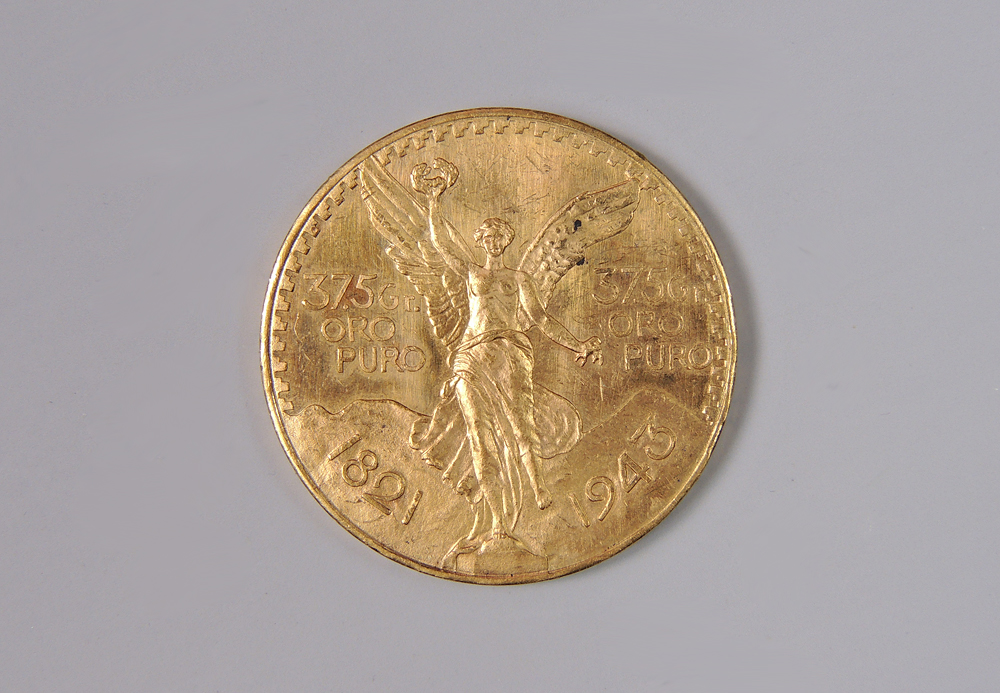 Gold Centenario 37.5 Gram Mexican Peso Coin