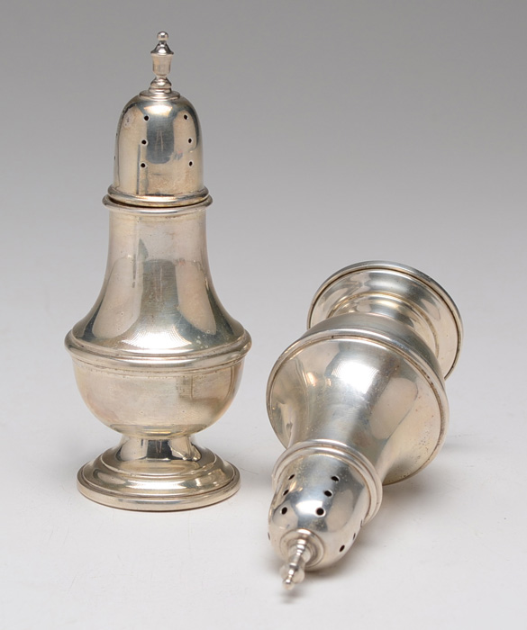 Watrous Mfg. Co. Sterling Salt and Pepper Shaker