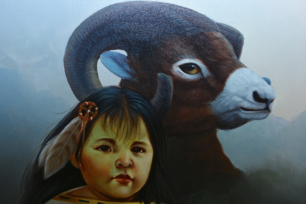 Native American Painting by K Jesser