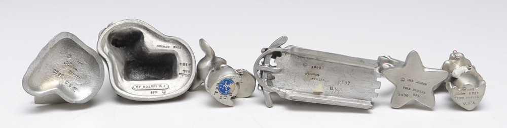 Hudson Pewter Holiday Figurines