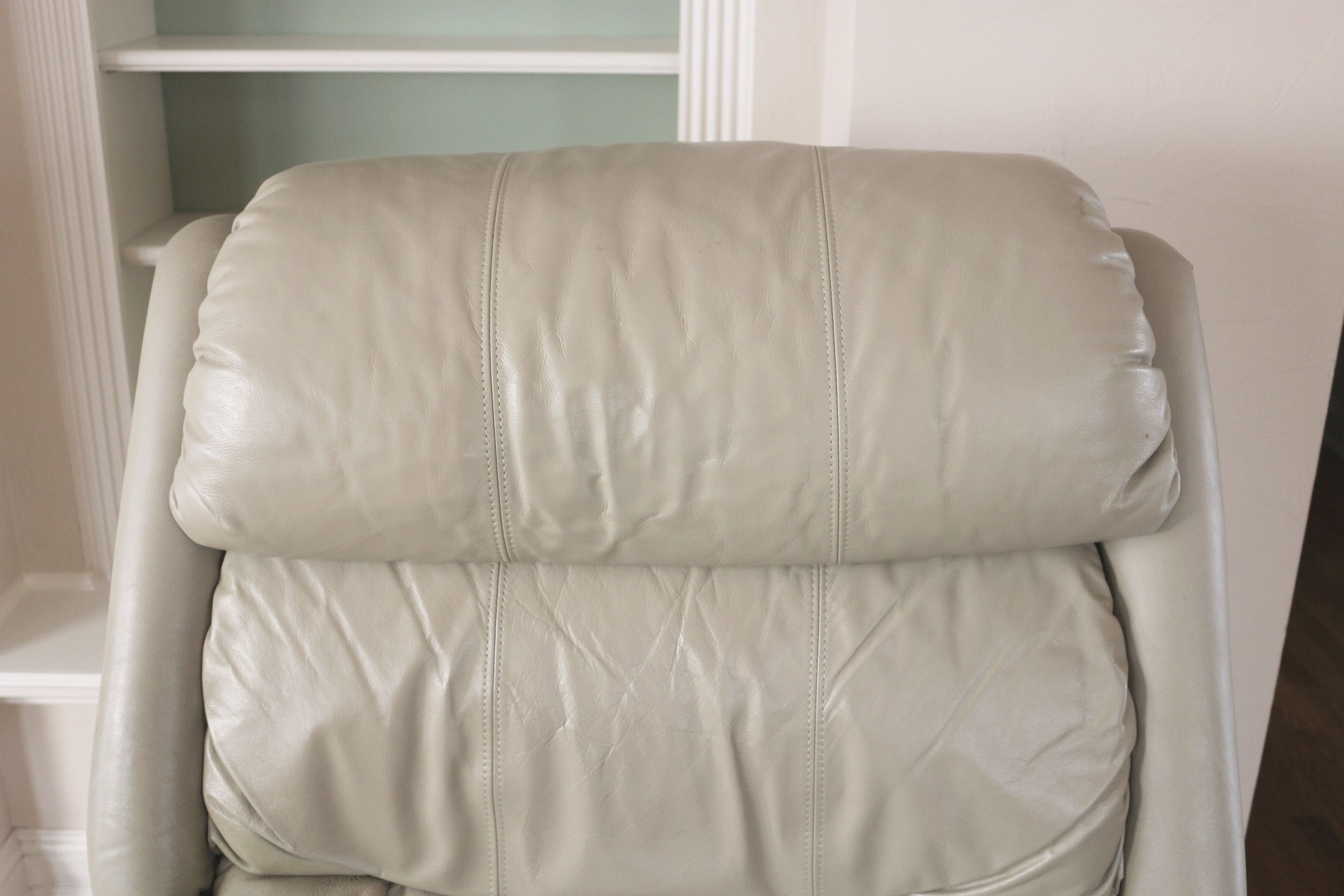 Lazy-Boy Leather Swivel Recliner