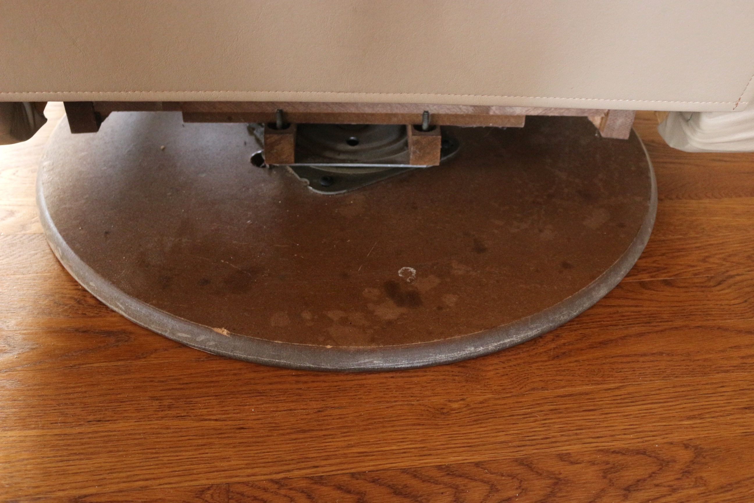 Lazy-Boy Leather Swivel Recliner