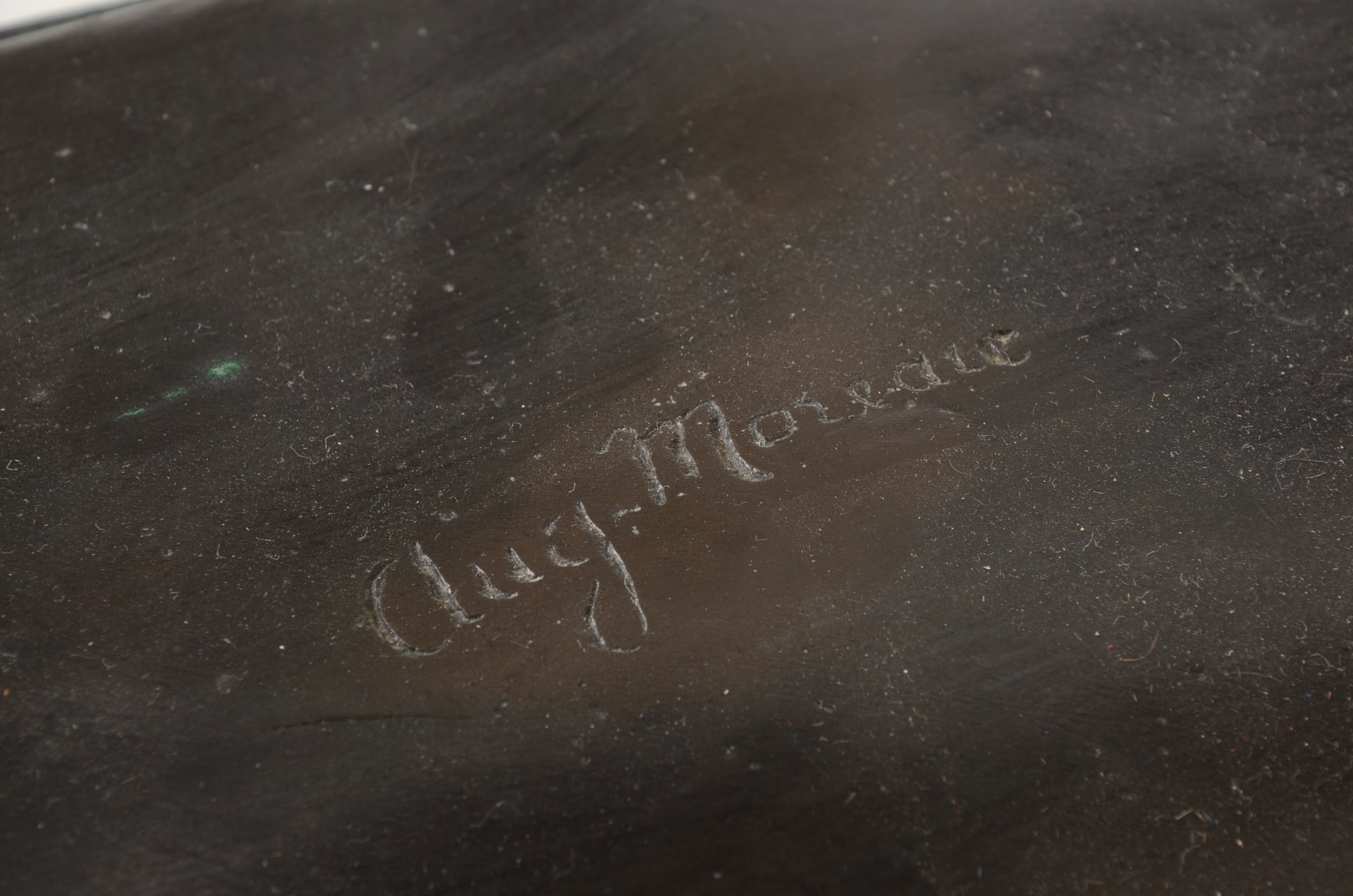 Auguste Moreau "Boy with Flute" Recast Bronze Sculpture