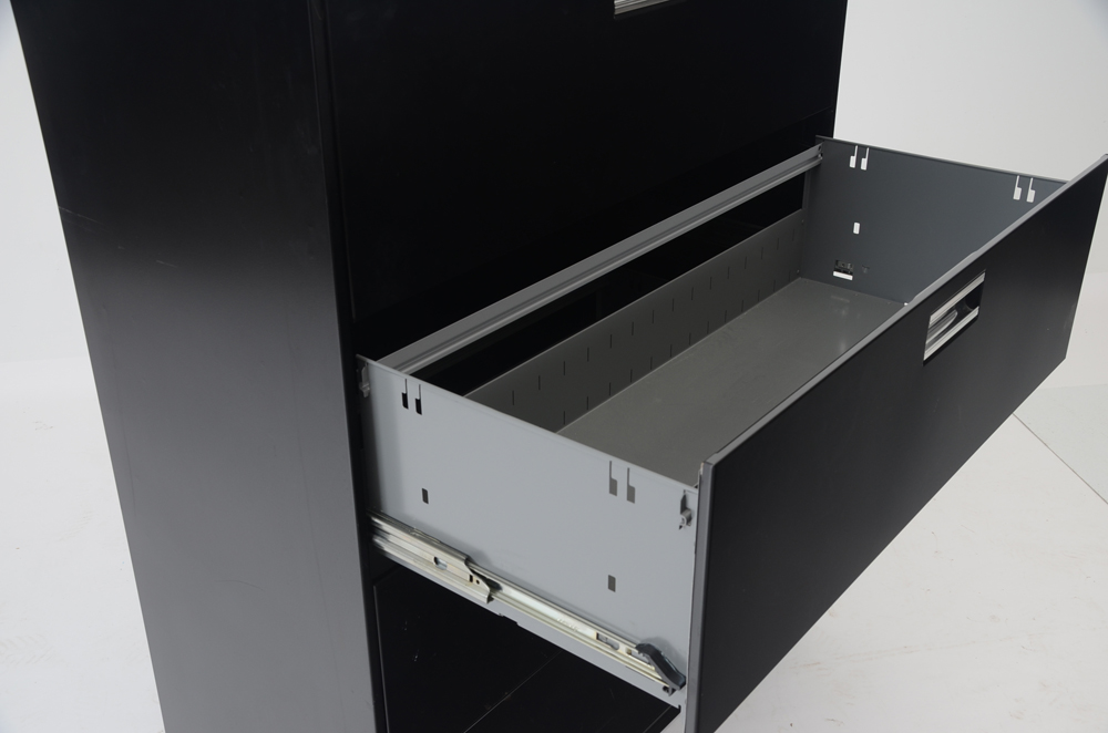 Hon Black Metal Filing Cabinet