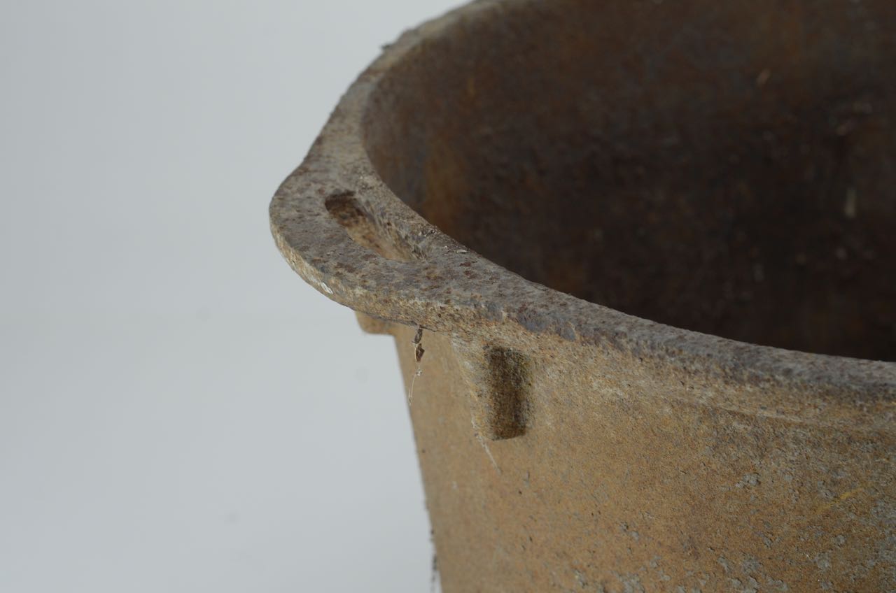 Antique Cast Iron Cooking Pot
