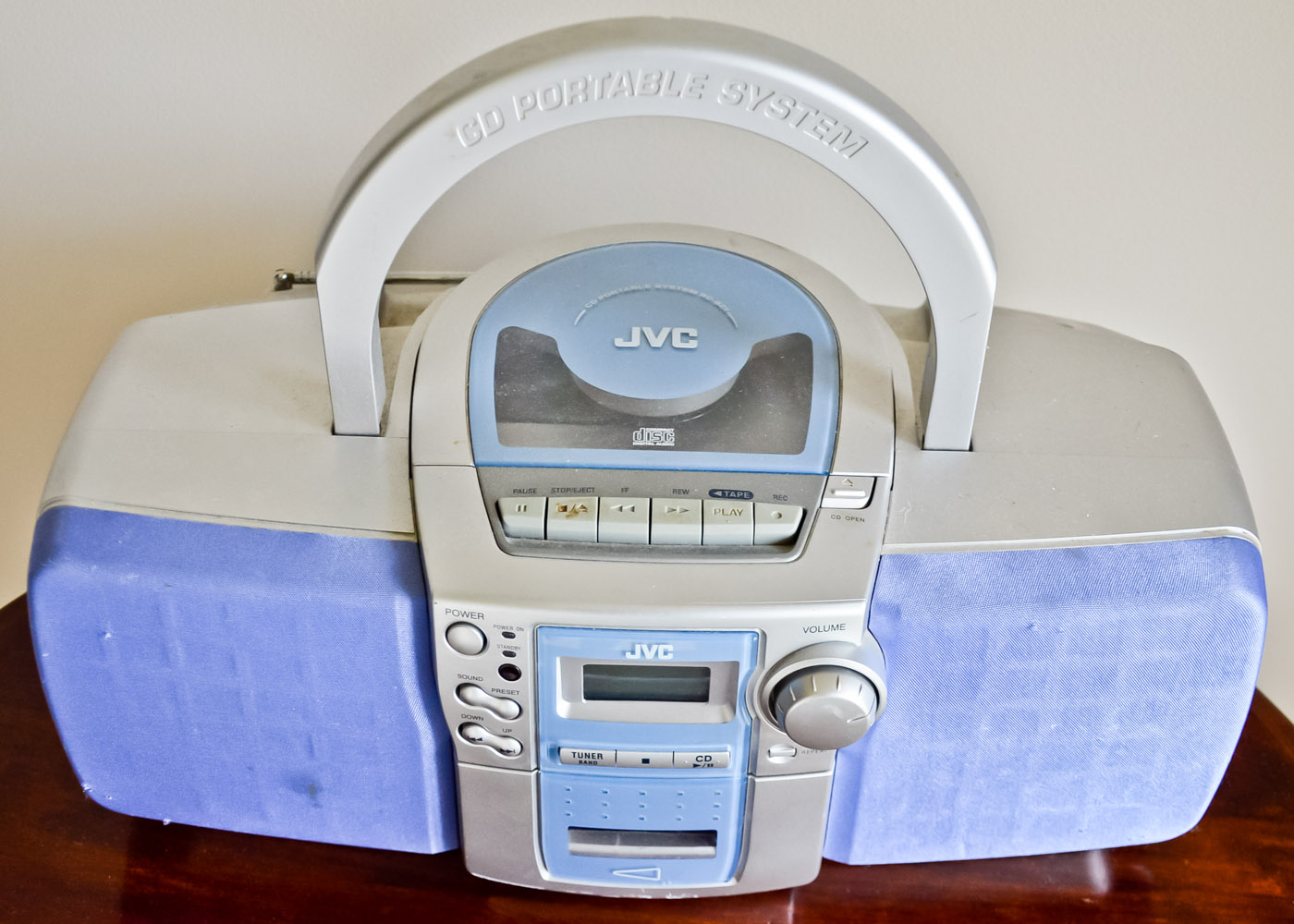 JVC Portable CD Player / Cassette Player / Radio