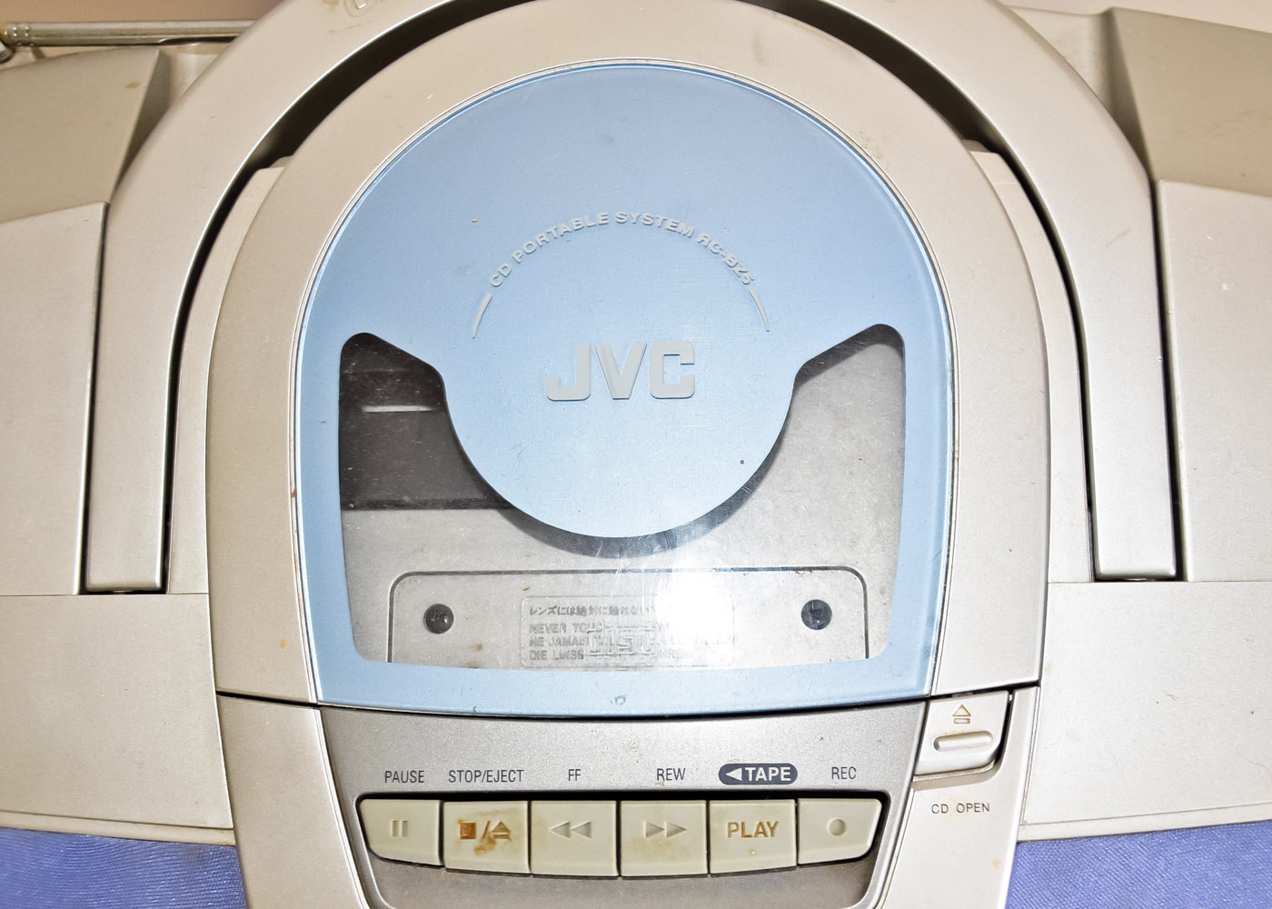 JVC Portable CD Player / Cassette Player / Radio