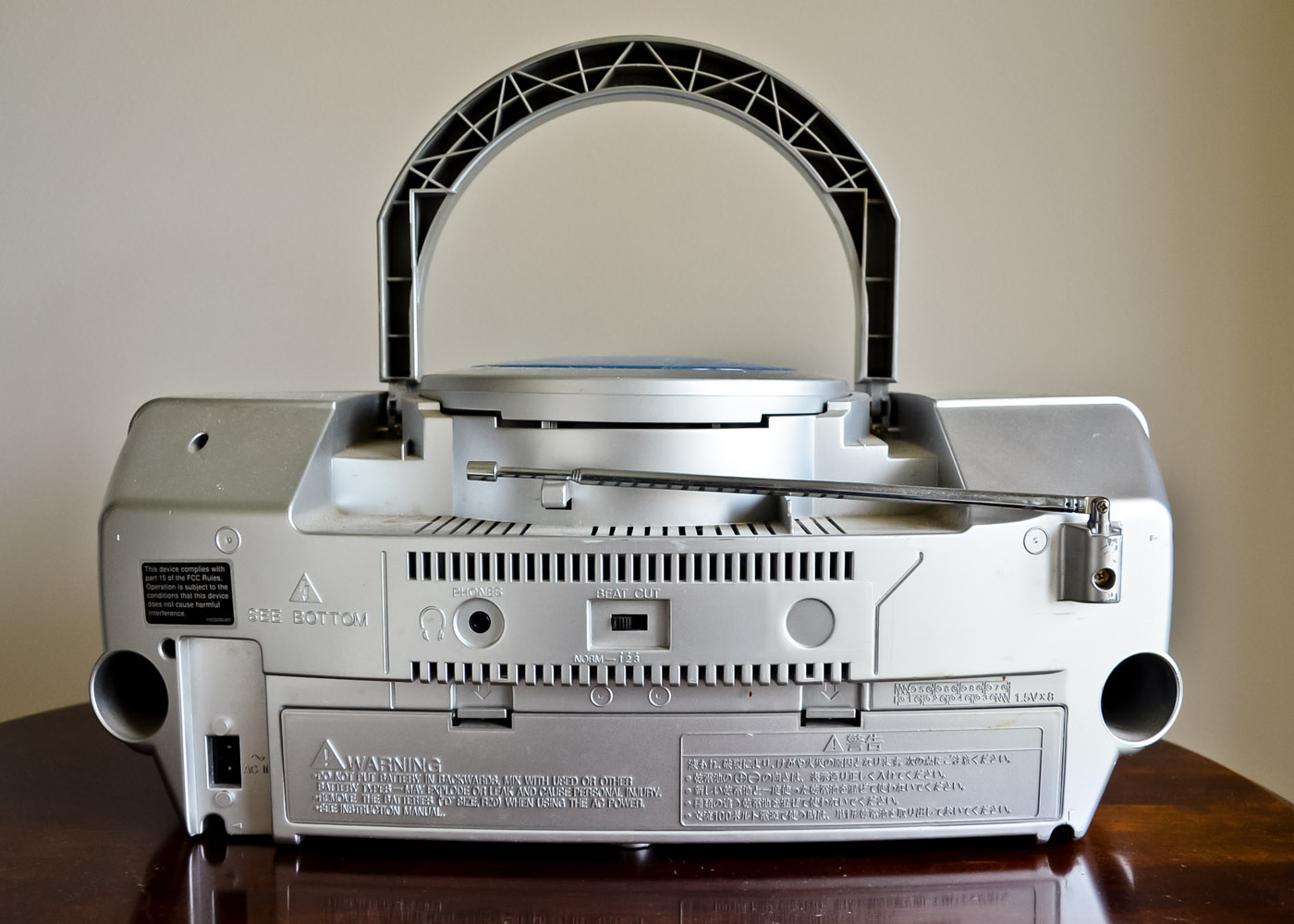 JVC Portable CD Player / Cassette Player / Radio