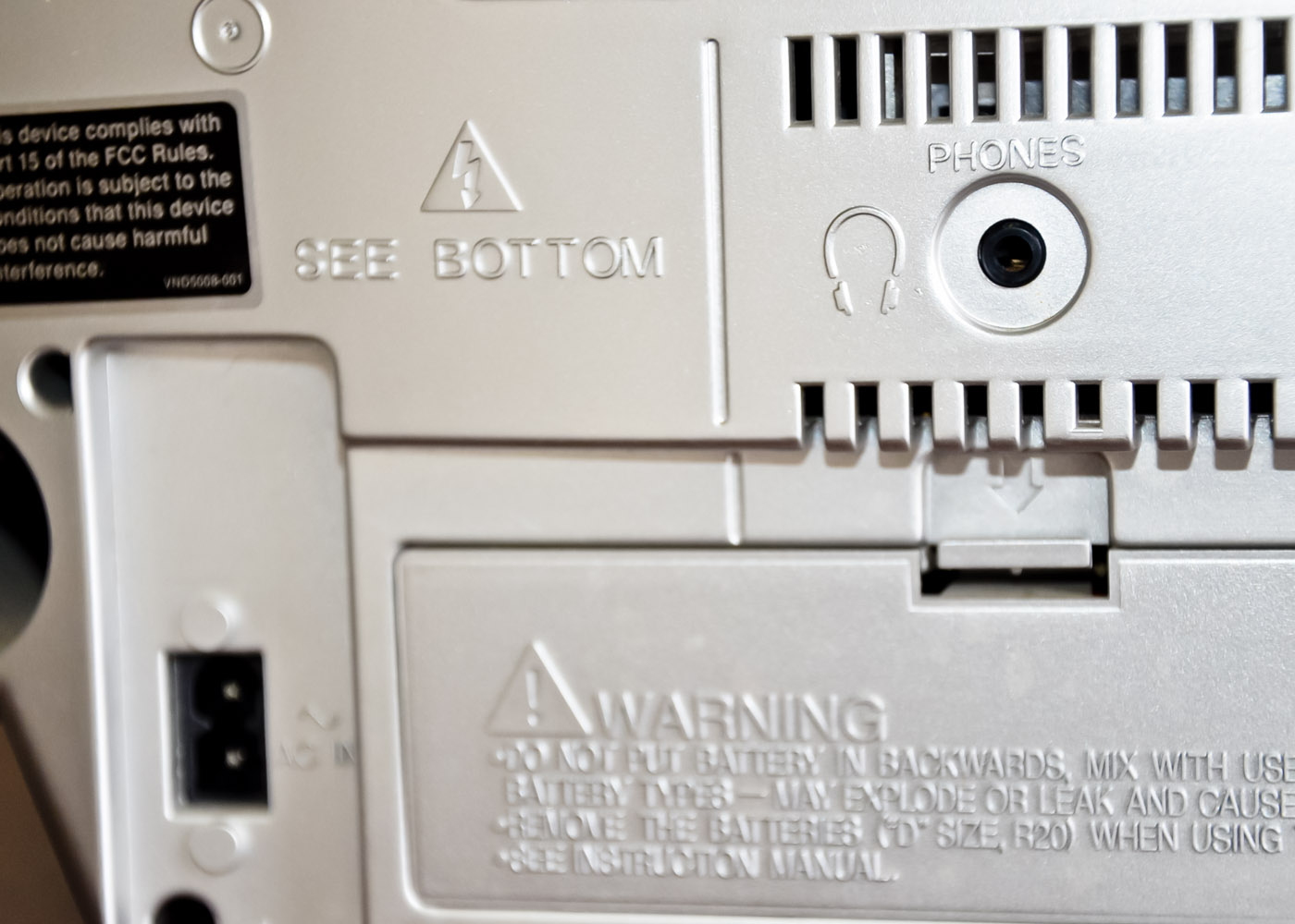 JVC Portable CD Player / Cassette Player / Radio