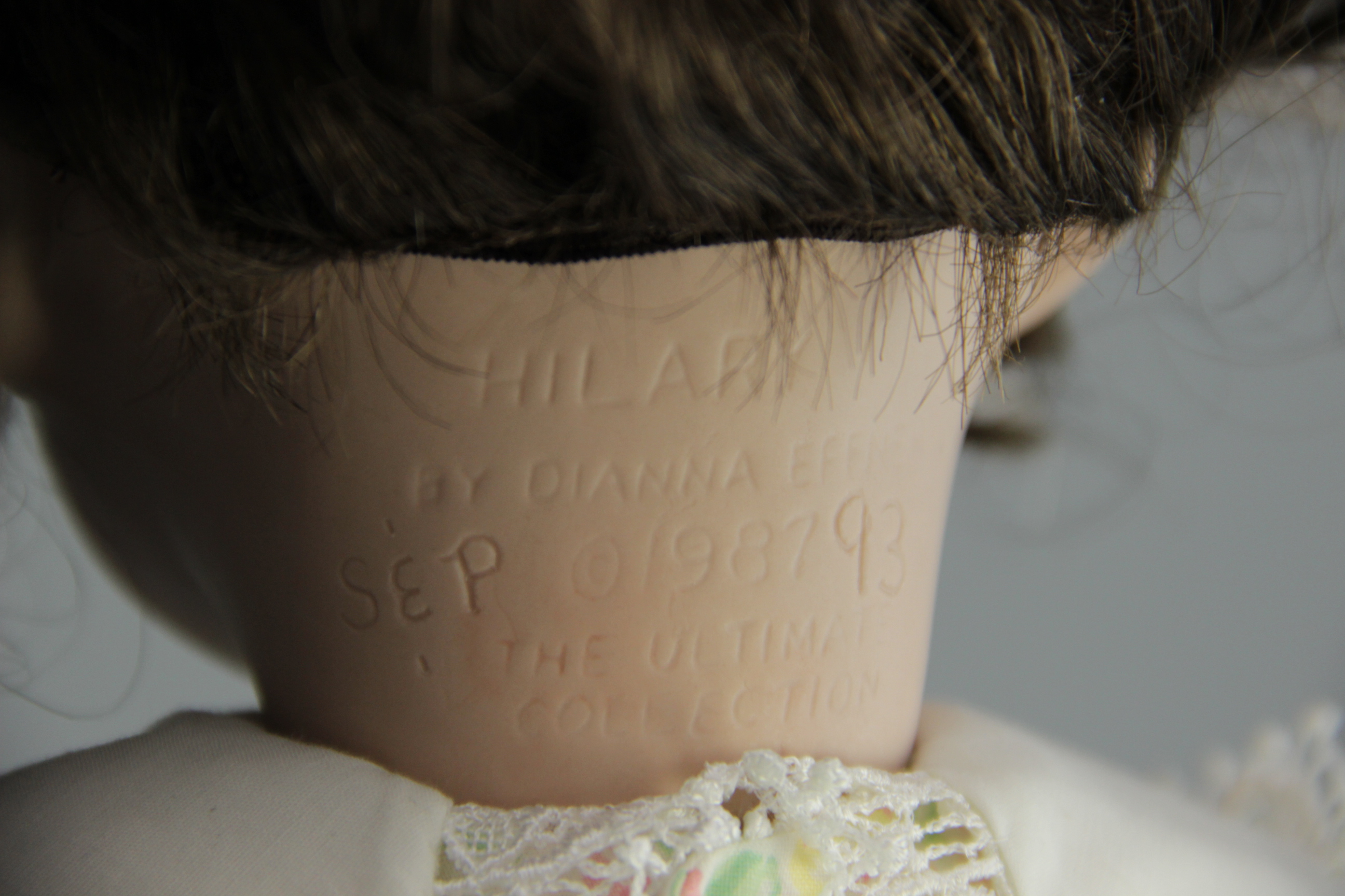 Dianna Effner Porcelain "Hilary" Doll