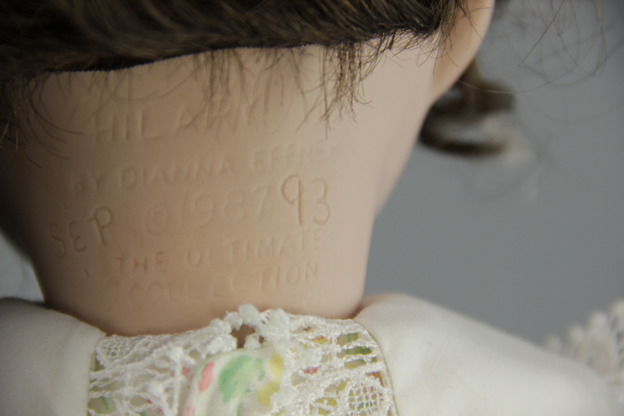 Dianna Effner Porcelain "Hilary" Doll