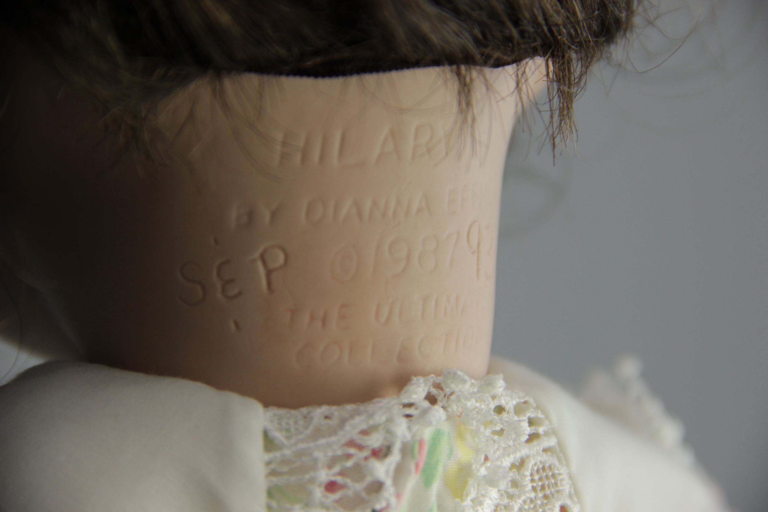 Dianna Effner Porcelain "Hilary" Doll