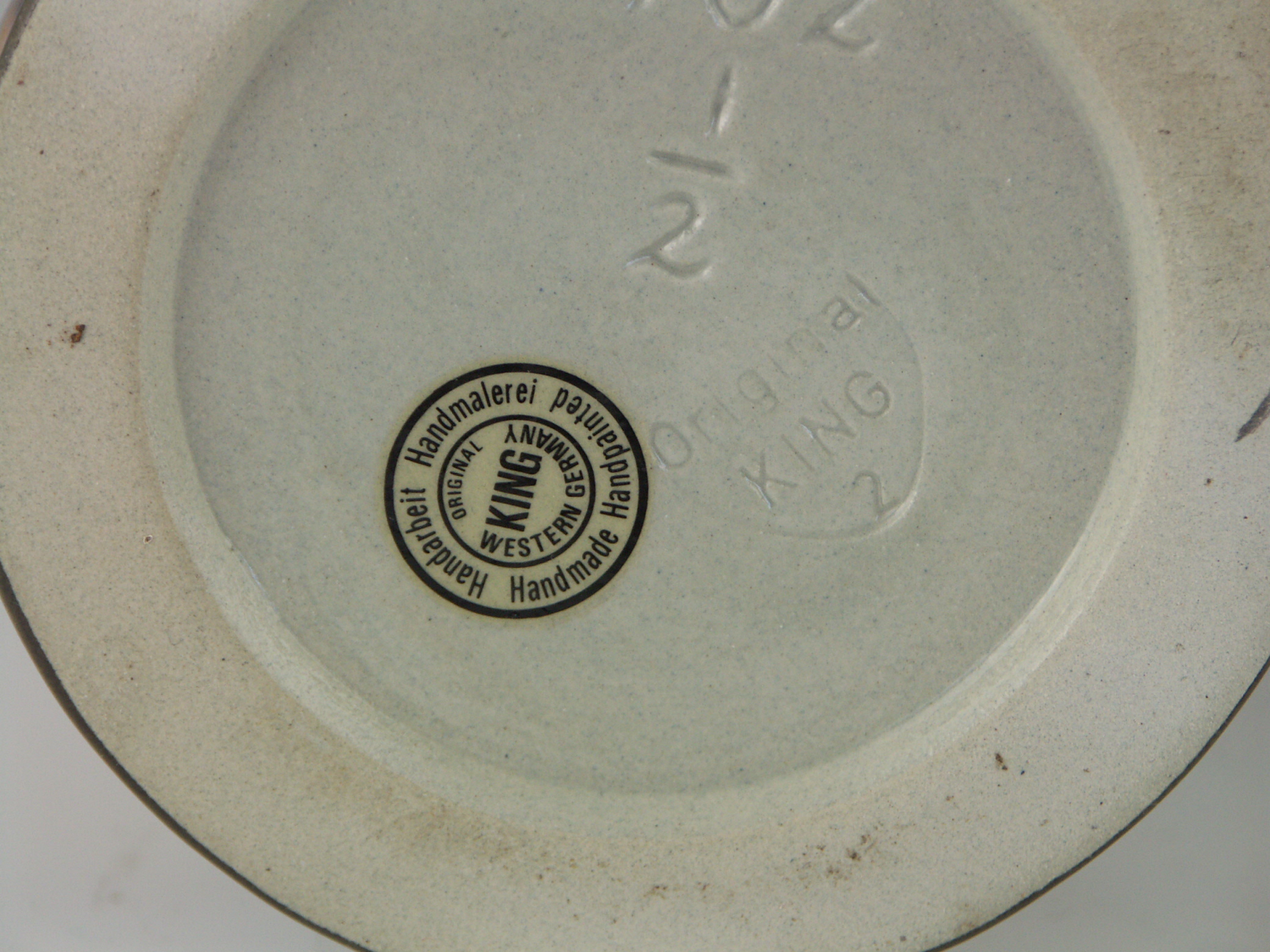 Original King West Germany 'Happy Birthday' Stein