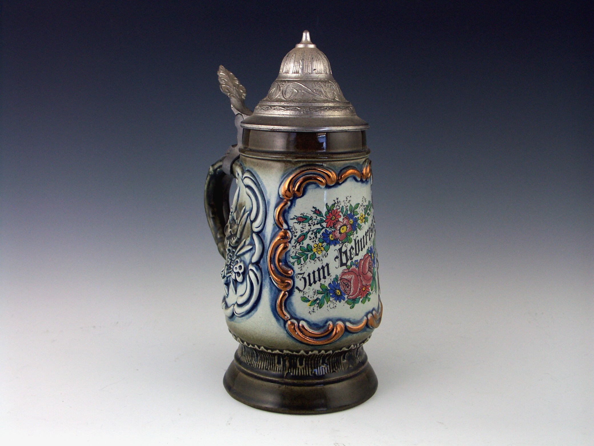 Original King West Germany 'Happy Birthday' Stein