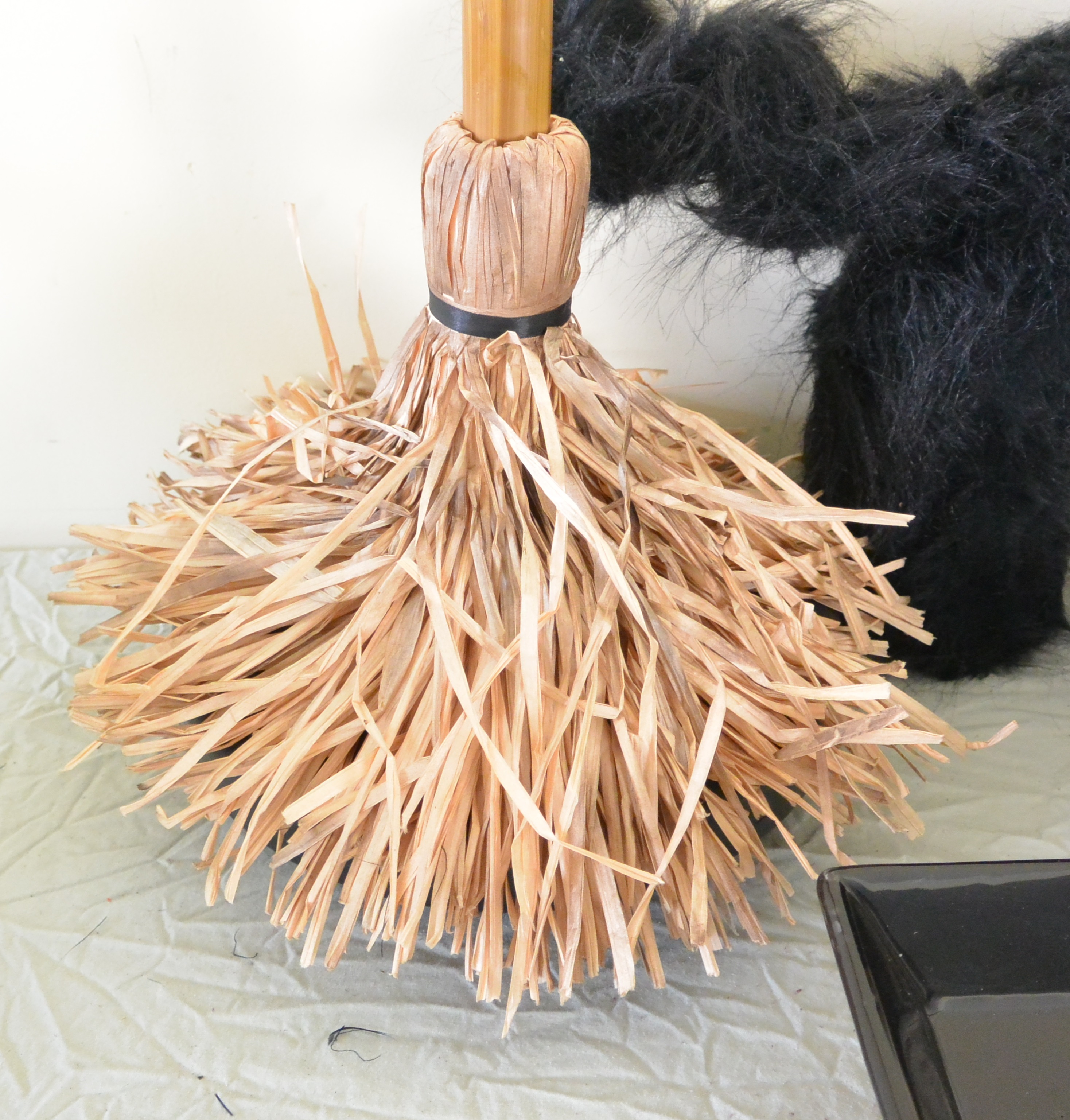 Hallween Spinning Screeching Brooms,  Witches Hand Platter & More