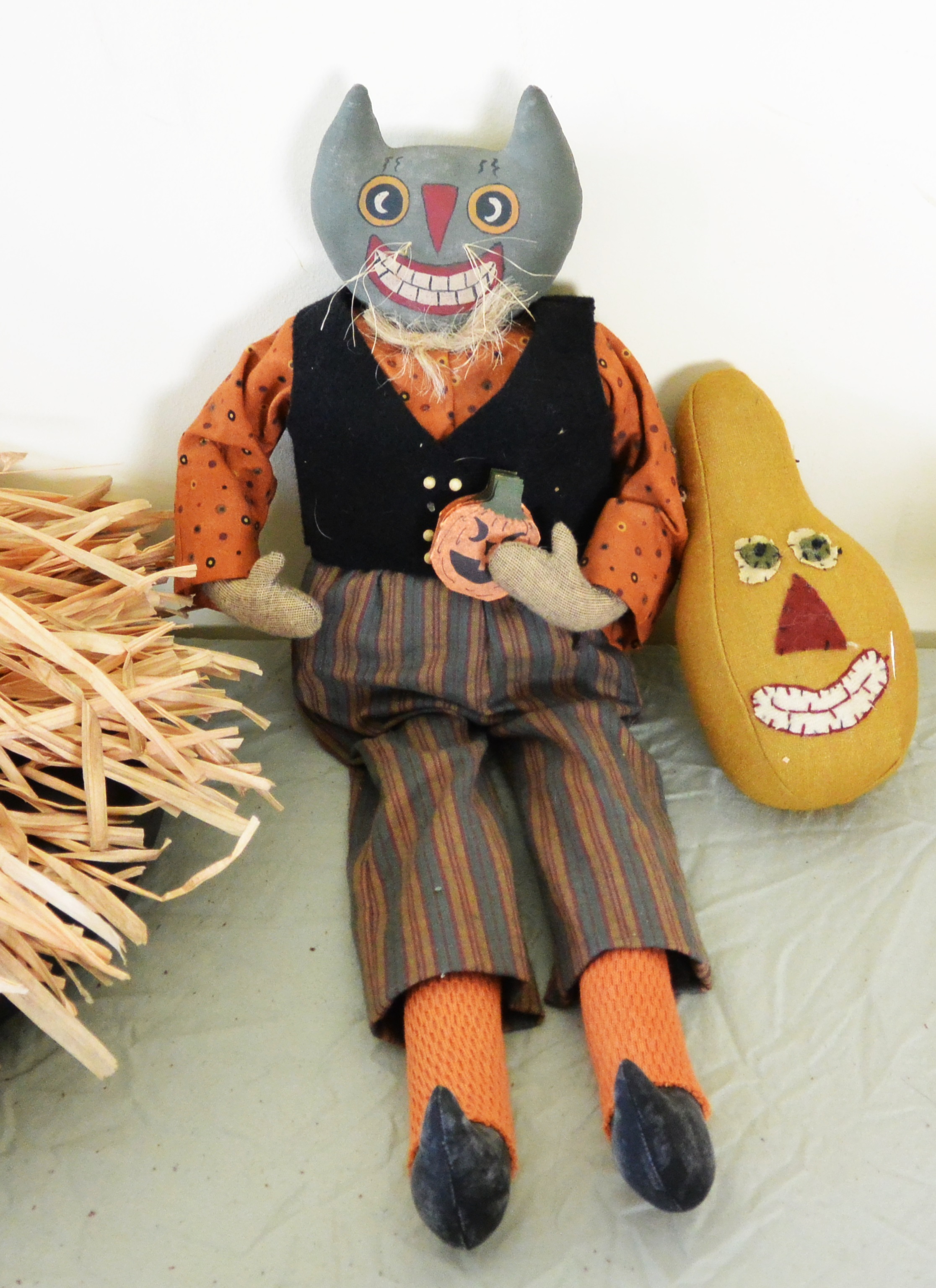 Hallween Spinning Screeching Brooms,  Witches Hand Platter & More