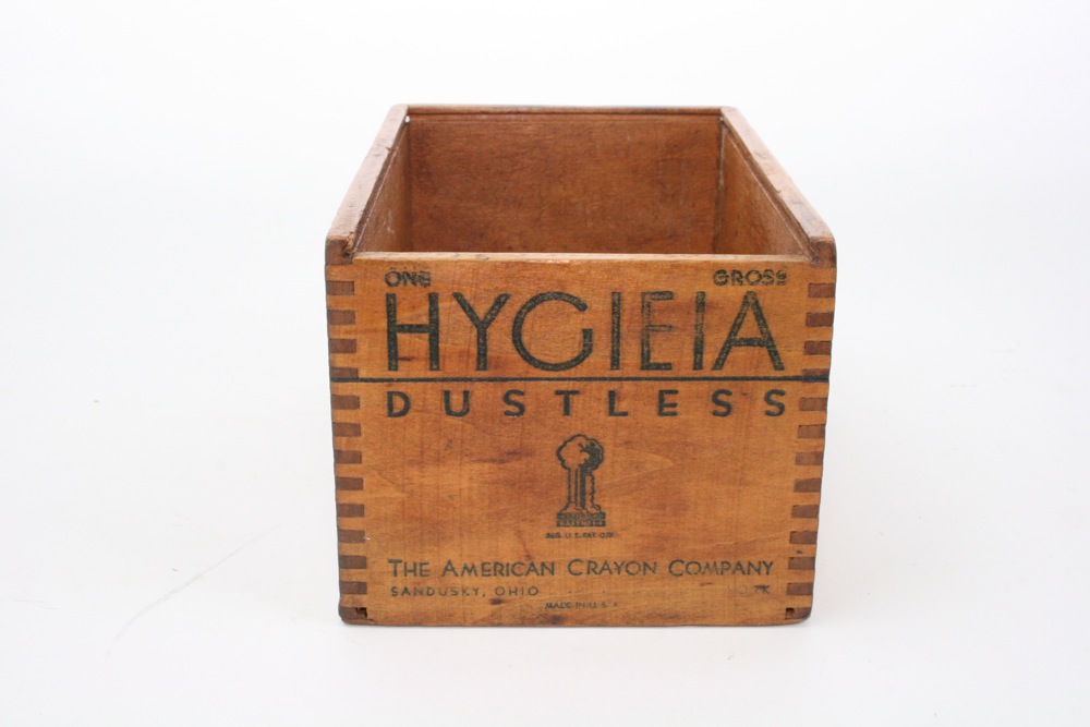 Vintage Wooden Advertising Boxes