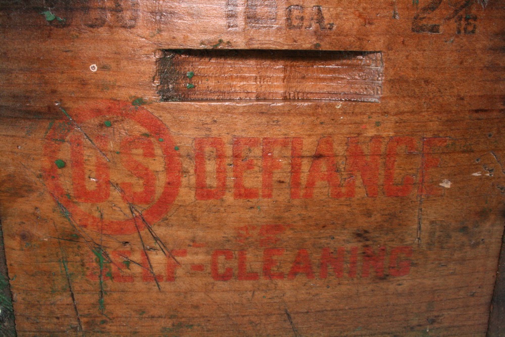 Vintage Wooden Advertising Boxes
