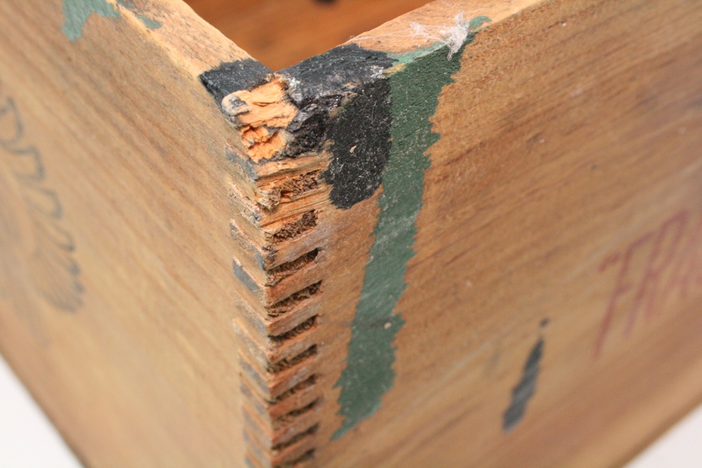 Vintage Wooden Advertising Boxes